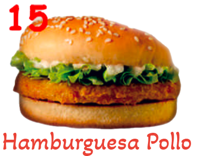 Hamburguesa Pollo